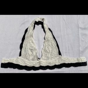 Urban outfitters lace bralettes